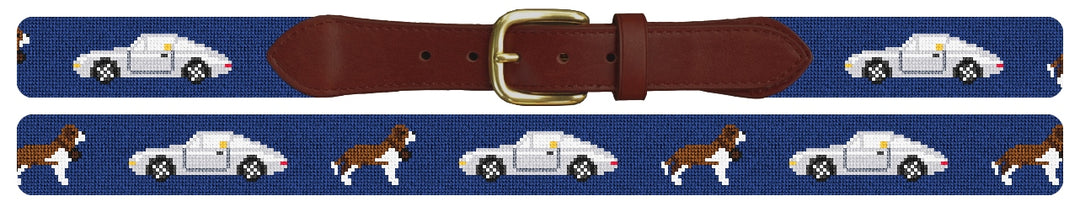 Custom Needlepoint Belt