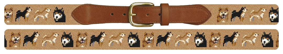Custom Needlepoint Belt