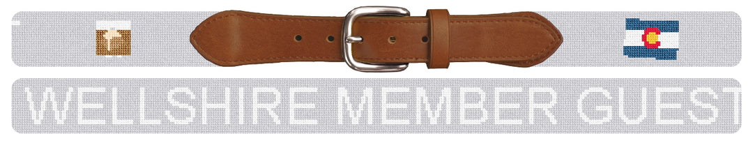 Custom Needlepoint Belt