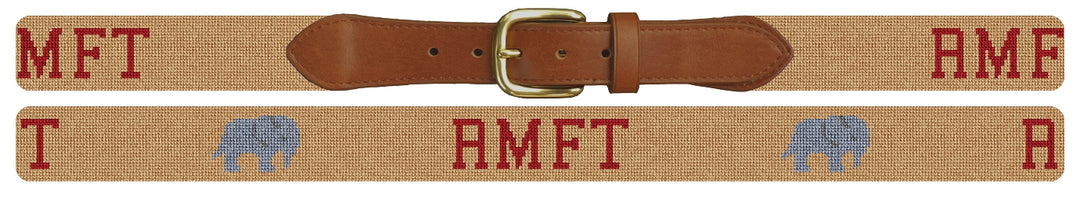 Custom Needlepoint Belt