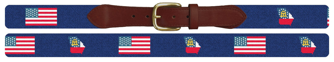 Custom Needlepoint Belt