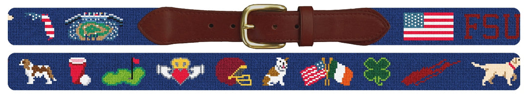 Custom Needlepoint Belt