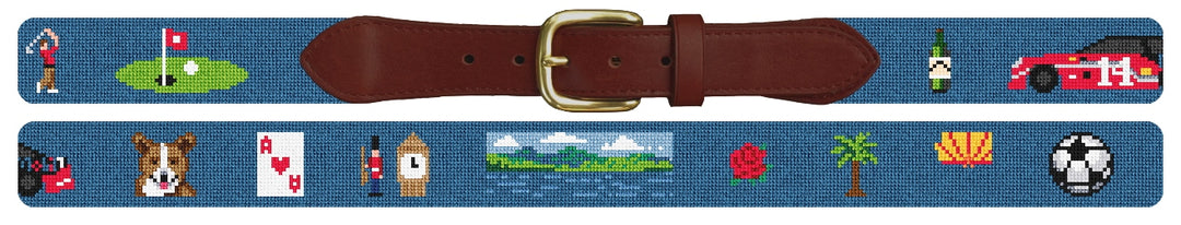 Custom Needlepoint Belt