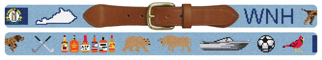 Custom Needlepoint Belt