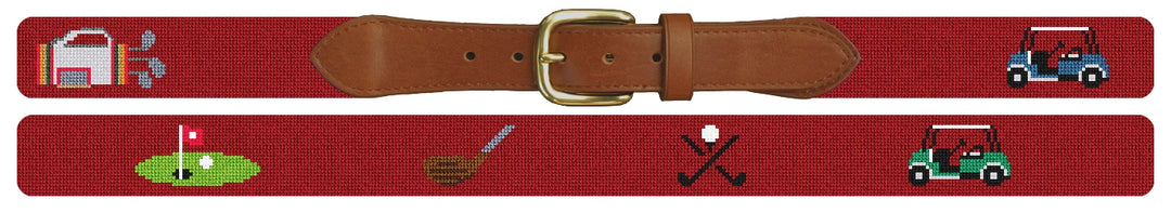 Custom Needlepoint Belt