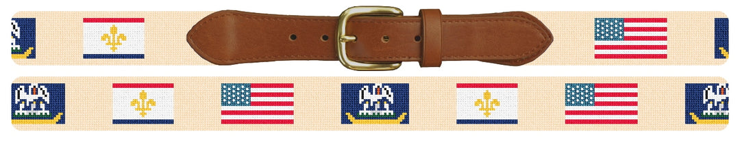 Custom Needlepoint Belt