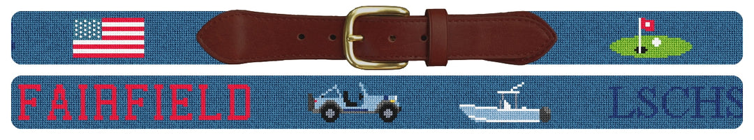 Custom Needlepoint Belt