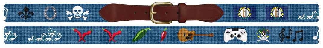 Custom Needlepoint Belt