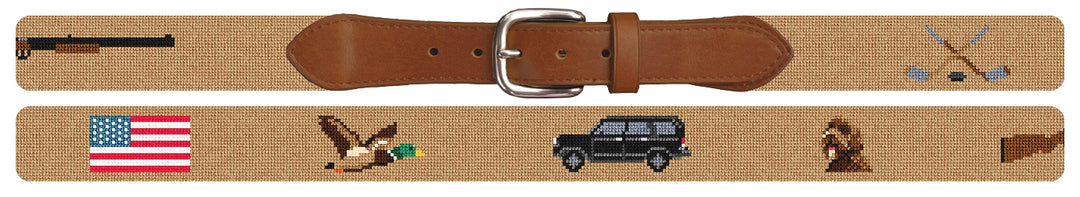 Custom Needlepoint Belt
