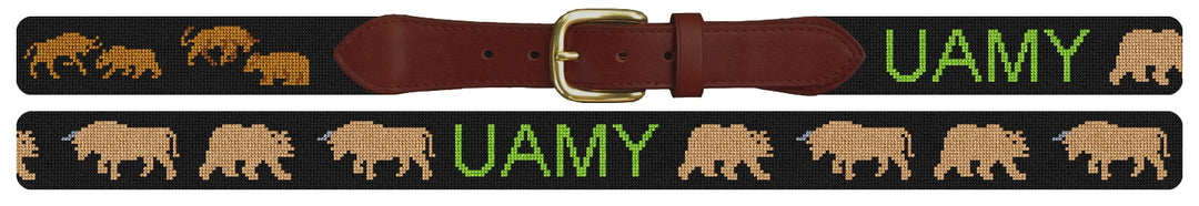 Custom Needlepoint Belt