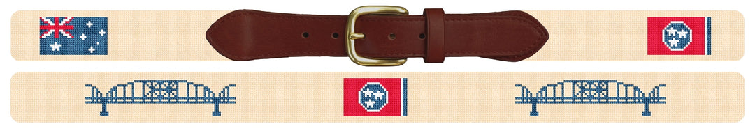 Custom Needlepoint Belt
