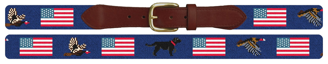 Custom Needlepoint Belt