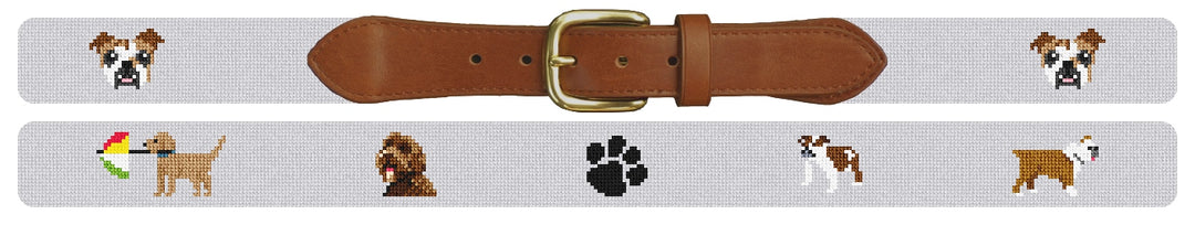 Custom Needlepoint Belt