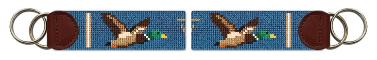 Custom Needlepoint Key Fob