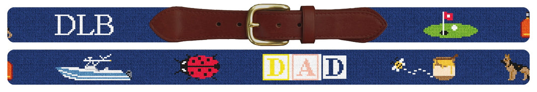 Custom Needlepoint Belt