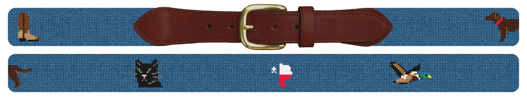 Custom Needlepoint Belt
