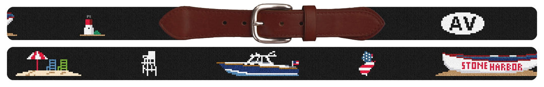 Custom Needlepoint Belt