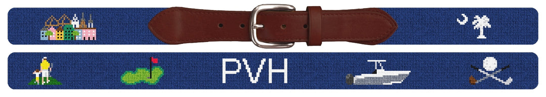Custom Needlepoint Belt