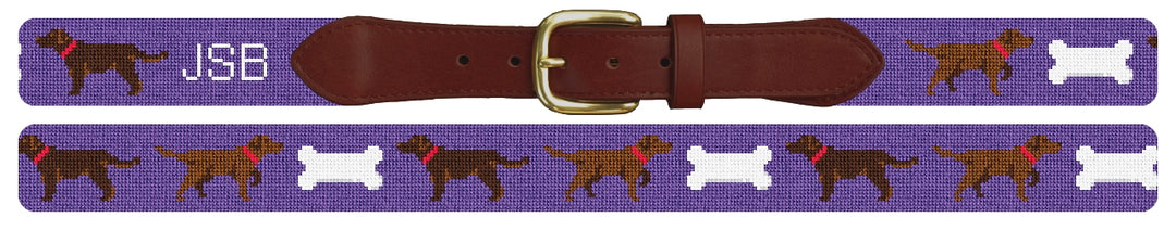 Custom Needlepoint Belt