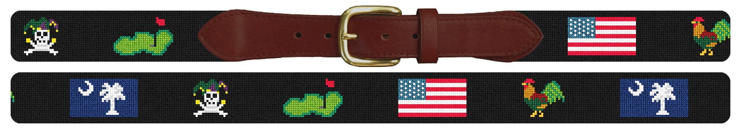 Custom Needlepoint Belt