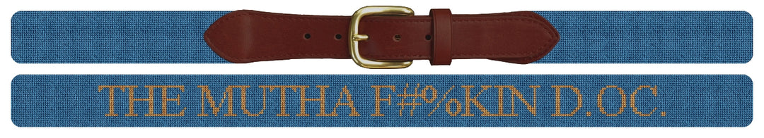 Custom Needlepoint Belt