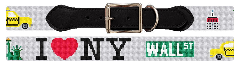 Custom Needlepoint Dog Collar
