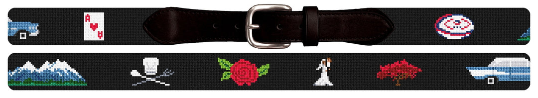 Custom Needlepoint Belt
