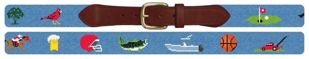Custom Needlepoint Belt