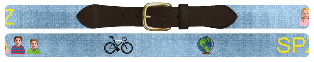 Custom Needlepoint Belt