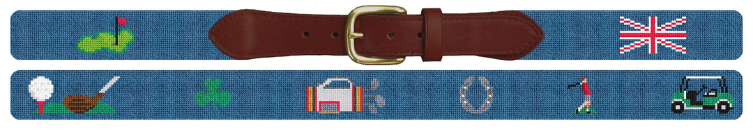Custom Needlepoint Belt
