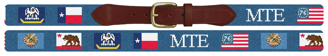 Custom Needlepoint Belt