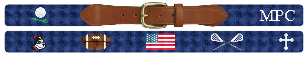 Custom Needlepoint Belt