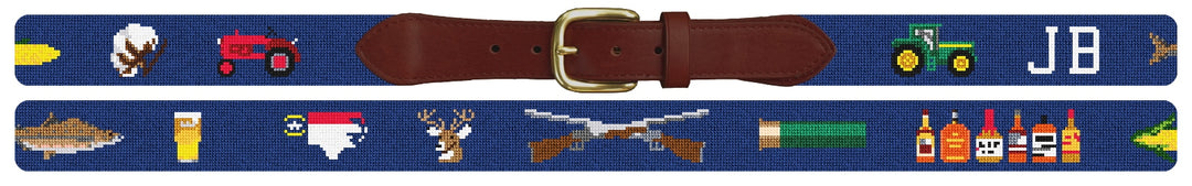 Custom Needlepoint Belt