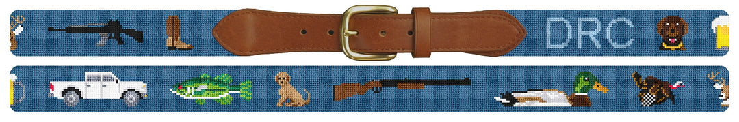 Custom Needlepoint Belt