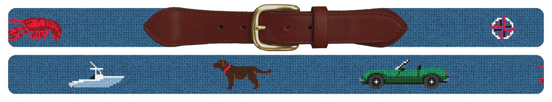 Custom Needlepoint Belt