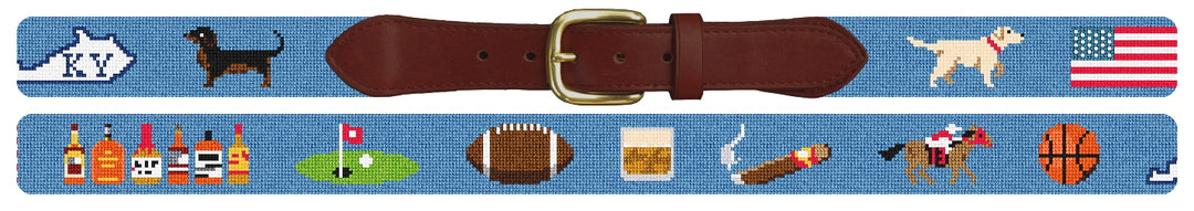 Custom Needlepoint Belt