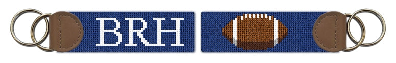 Custom Needlepoint Key Fob