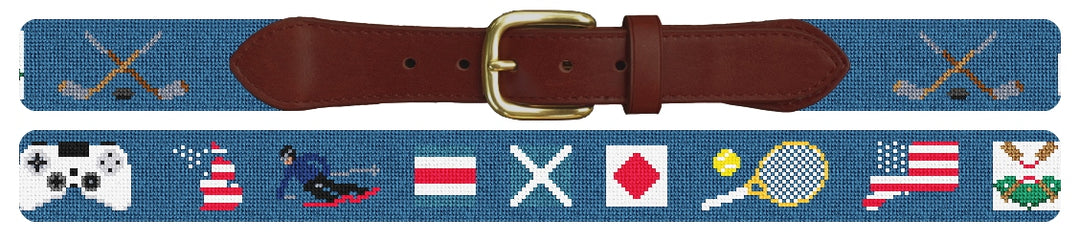 Custom Needlepoint Belt