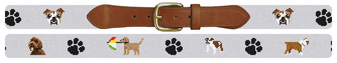 Custom Needlepoint Belt