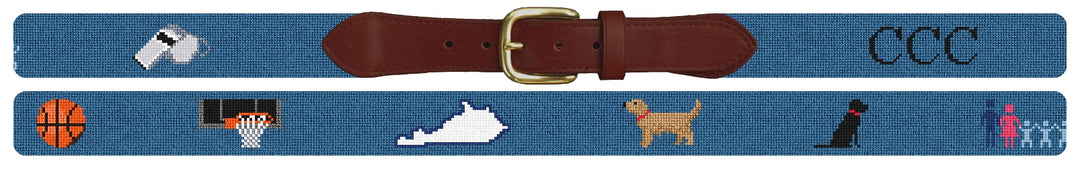 Custom Needlepoint Belt