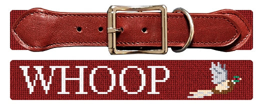 Custom Needlepoint Dog Collar