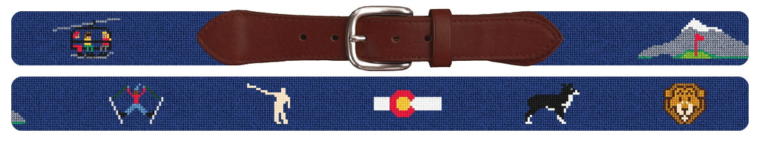 Custom Needlepoint Belt