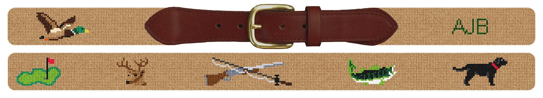 Custom Needlepoint Belt