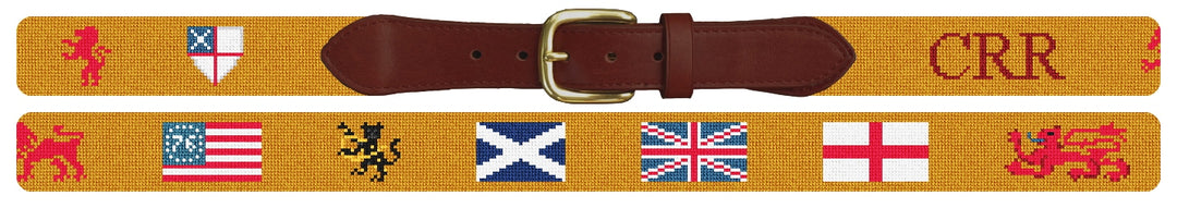 Custom Needlepoint Belt