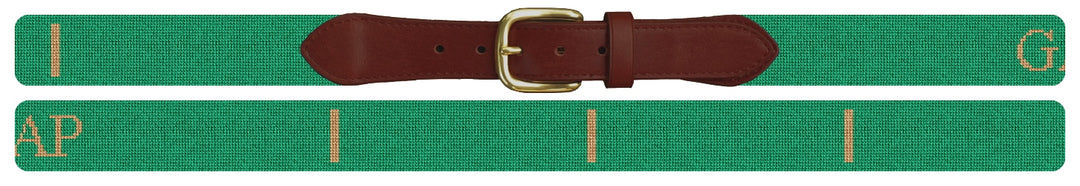 Custom Needlepoint Belt