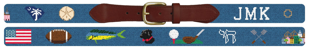 Custom Needlepoint Belt