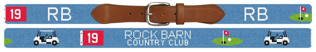 Custom Needlepoint Belt