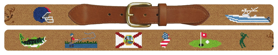 Custom Needlepoint Belt