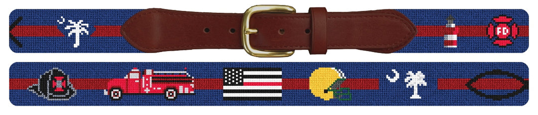 Custom Needlepoint Belt
