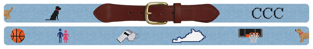 Custom Needlepoint Belt